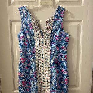 Lily Pulitzer Pink/Blue Shift Dress
